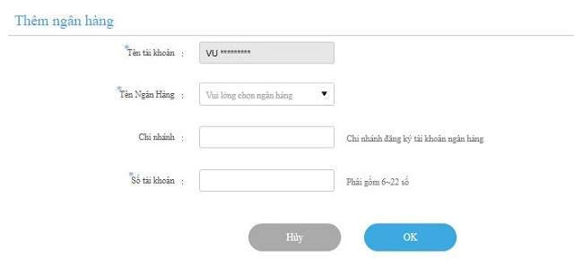 Thời gian xử lý giao dịch nhanh