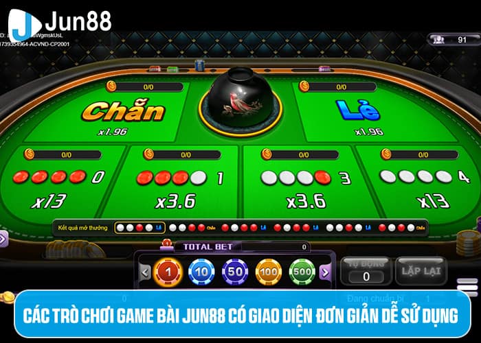 Ưu điểm của Game Bài Jun88